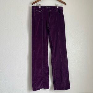 Y2k DKNY Eastvillage Jean corduroy pants, purple, 4
